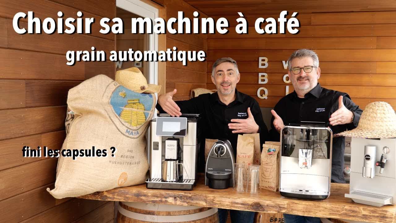 Cafetières à grains : Quelle machine à café avec broyeur pour un