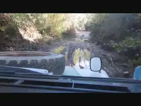montnegre i corredor , un leve tramo en land rover