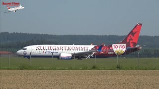 Memmingen Airport "SunExpress VfB Stuttgart Livery" TC-SOI Planespotting - 25.05.2026