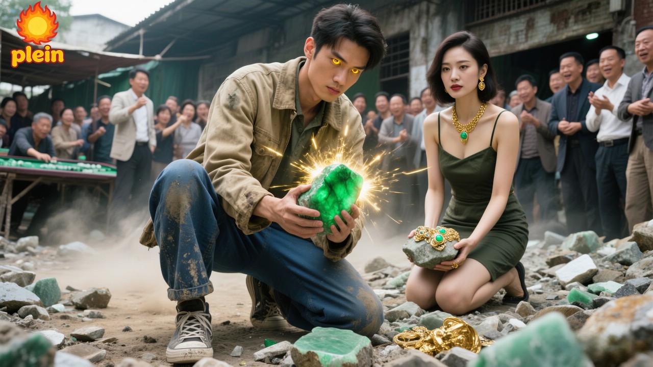 Un tas de déchets : une jadéite de luxe, mes yeux dorés d’expert stupéfient tous !