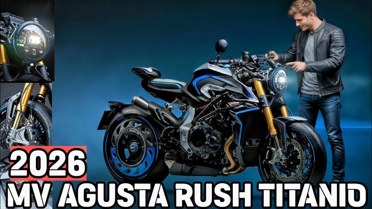 2026 MV Agusta Rush Titanio: The Art of Excess on Two Wheels