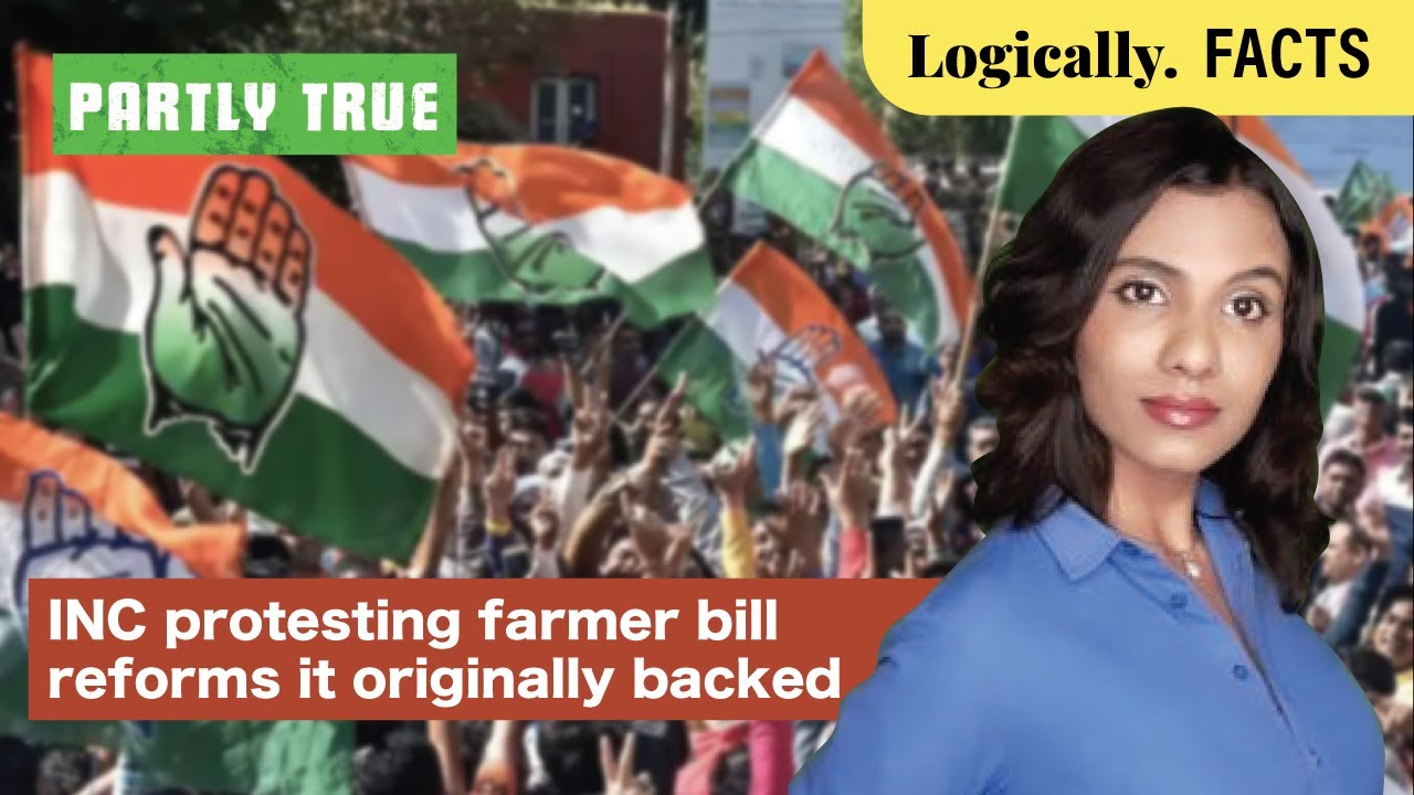 Partly True : Congress protests against the same reforms of 