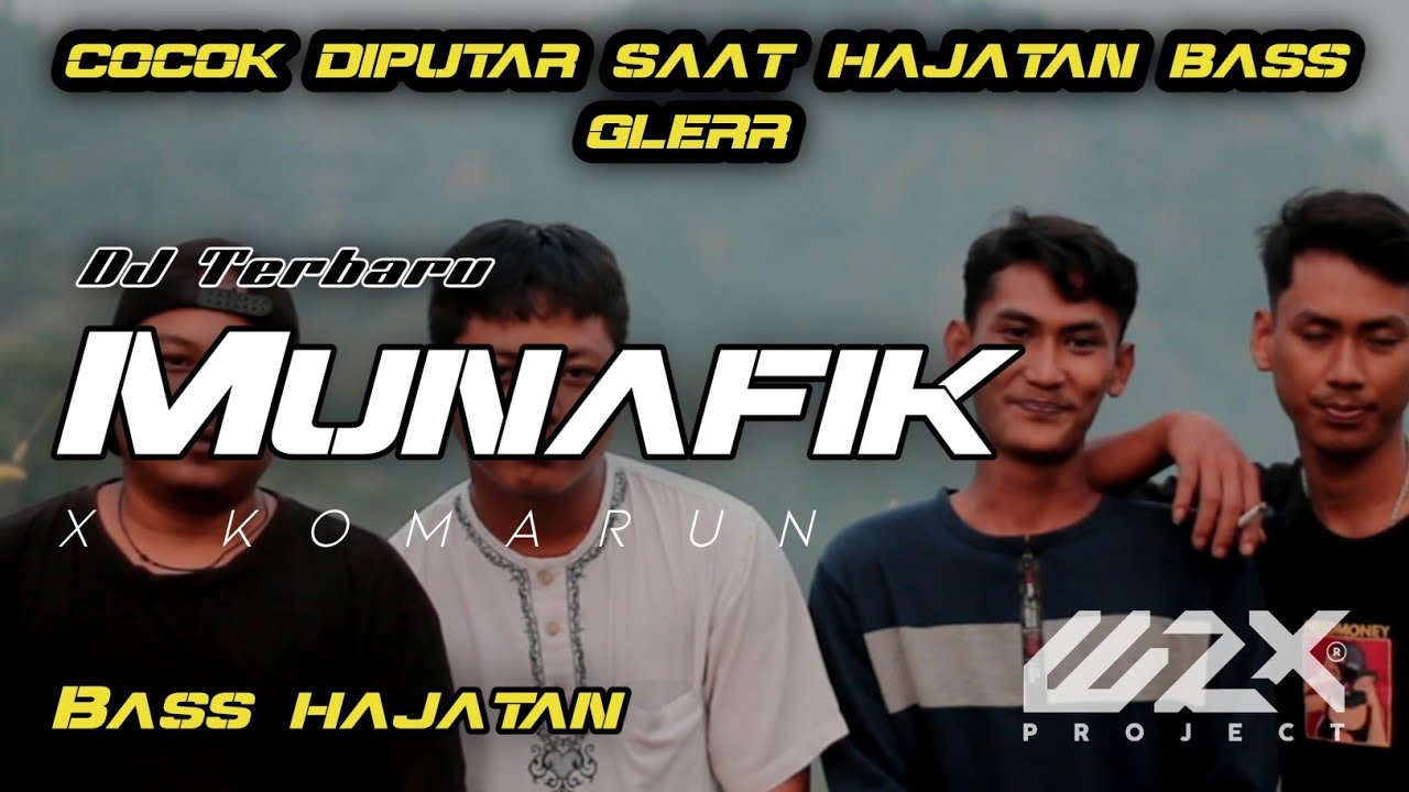 DJ MUNAFIK NASIDA RIA X KOMARUN || STYLE AZZAHIR TERBARU BASS HAJATAN