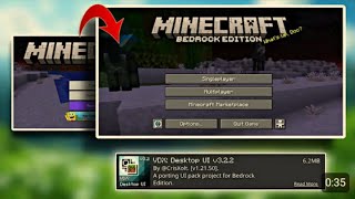 Turn MCPE 1.21+ Into Java Edition 😍 | Java UI Pack Minecraft ⚡
