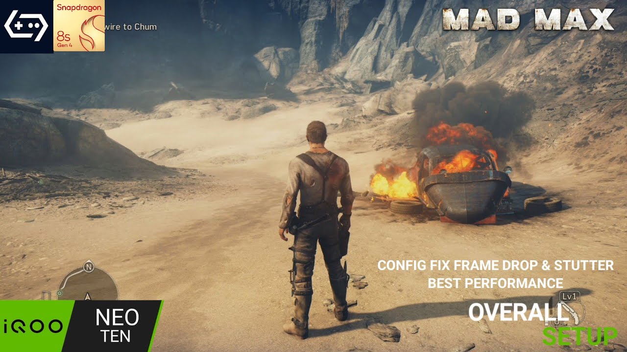 Mad Max (Android) Winlator Vanilla 2.8.2 Config Unlock 120 Fps Fix Frame Drop Lag & Stuter