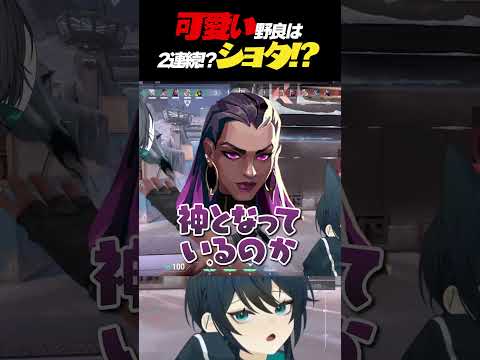 可愛い野良は2連続ショタ！?#切り抜き #valorant #ヴァロラント #shorts #vtuber準備中 #vtuber