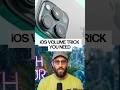 Apple updates iOS 27 with separate volume controls for ringtones and #iPhone #iOSTips #TechUpdates