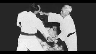 Gichin Funakoshi (1924 Vintage Footage)