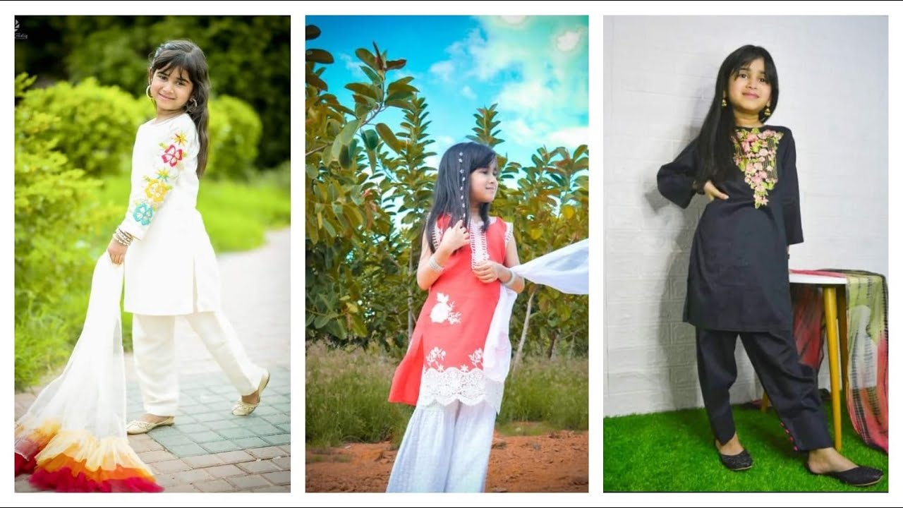 Baby Girl Eid Dress Design/ Summer Dress Design Ideas/ Handmade Dress