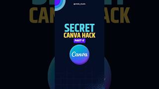 How Creative Reflection in Canva | Secret Canva Hack Part - 5
