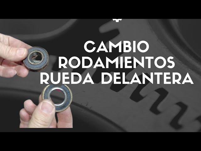 Ruleta con rodamiento acelerador moto de trial