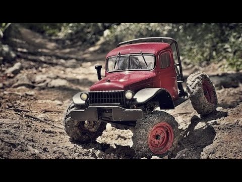 The Usual Sunday Crawl - All new FMS FCX 24 Power Wagon soaking up mud, rocks, and sand!