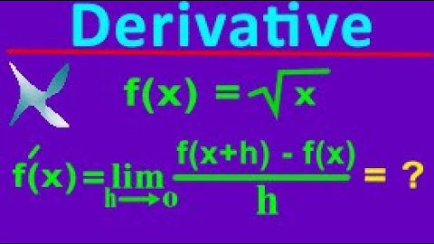Differentiate using the first principle of derivative