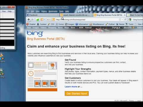 How To Add A Business To Bing - Bing Business Portal