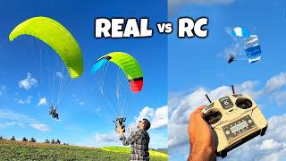Can MINI RC PARAGLIDER Fly As Good As The Real Paragliding Wing?