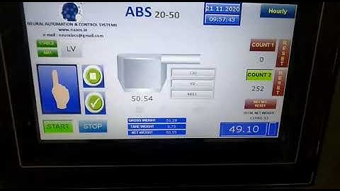 ABS AUTOMATIC BAGGING SYSTEM(SCALE)