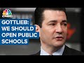 Decision to open schools is much different than opening businesses: Former FDA chief