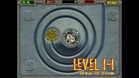Level 1-1 : Spiral of Doom | Zuma Deluxe • GamePC