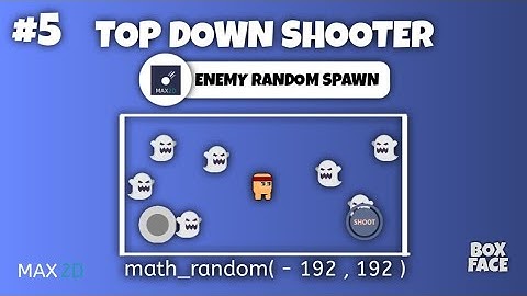 Enemy Random Spawn - Max2D Top Down Shooter Game Development Course
