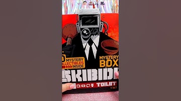 ASMR UNBOXING Skibidi Toilet Mystery Box Review❤️#shorts #asmr #skibiditoilet #trending #viral #fyp