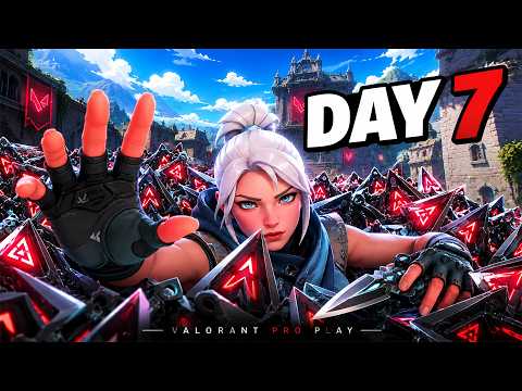 I Played VALORANT Until I Hit Immortal DAY 7
