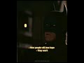 Batman The Dark Knight - &quot; To See Yourself Become Villain&quot; #shorts #batman #dc