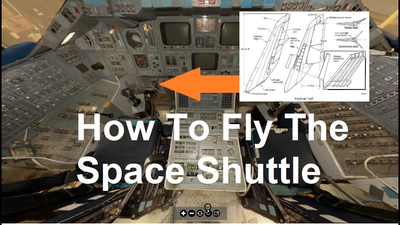 Space Shuttle Rudder How to Fly the Space Shuttle! Rudder Pedals - YouTube