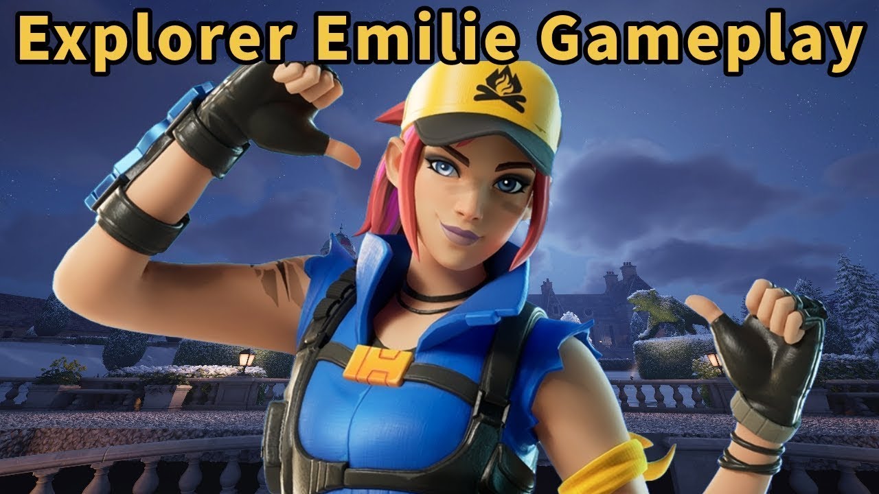 Explorer Emilie Gameplay In Fortnite chapter 6 - YouTube