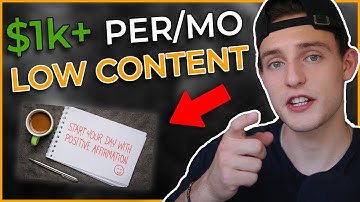 This KDP Low Content Niche Is Your Chance To Earn $1,000’s Per Month (Get Started In 1 Day)