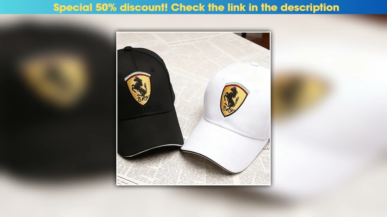 Editor’s Choice Car Baseball Cap Spring And Autumn Outdoor Universal Adjustable Casual Hats Sunscre