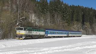 ČD 754.080  ▪︎  Sp 1408  ▪︎  Jindřichov na Moravě  ▪︎  8.1.2026