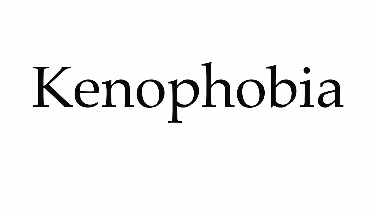 How to Pronounce Kenophobia YouTube