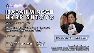 Download Lagu IBADAH MINGGU HKBP SUTOYO - 28 DESEMBER 2025 - 11.00 WIB - LIVE STREAMING (BAHASA BATAK) MP3