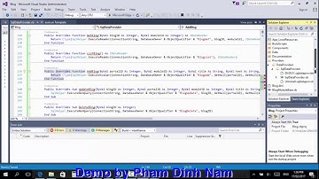 Hướng dẫn phát triển module trên DotNetNuke 9 và Visual Studio 2015