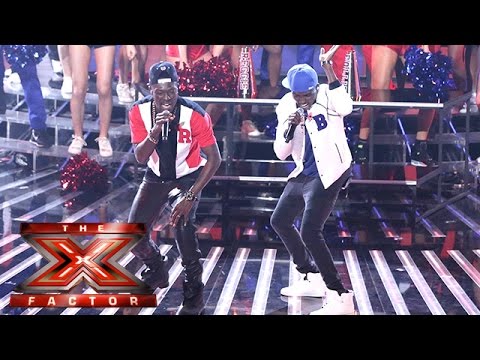 Reggie &#039;N&#039; Bollie take on One Direction and OMI | Live Week 2 | The X Factor 2015