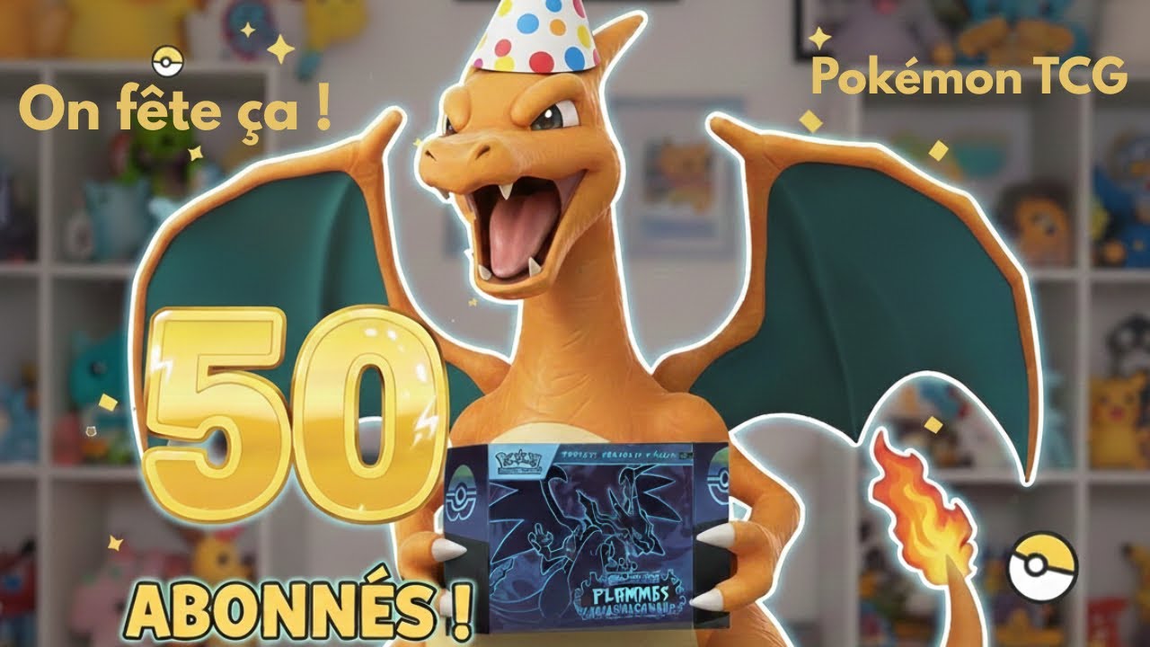 🔥 Ouverture ETB ME2 – Célébration spéciale 50 abonnés ❤️ Pokémon TCG