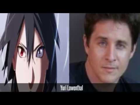 Naruto Characters And Their Voice Actors English