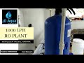 1000 LPH RO plant installed at Palwal, Haryana by 3D Aqua Water Treatment Company