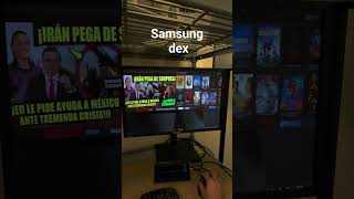 samsung dex setup at work #samsung