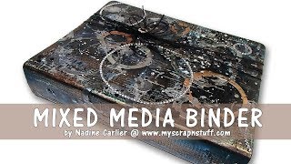 Mixed Media Altered Binder