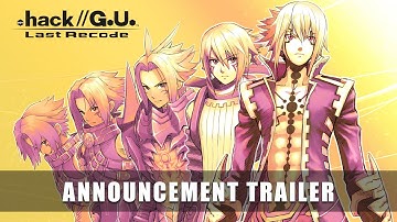 .HACK//G.U. LAST RECODE - Nintendo Switch Announcement Trailer