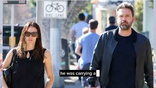 Ben Affleck bonds with ex-wife Jennifer Garner in Santa Monica