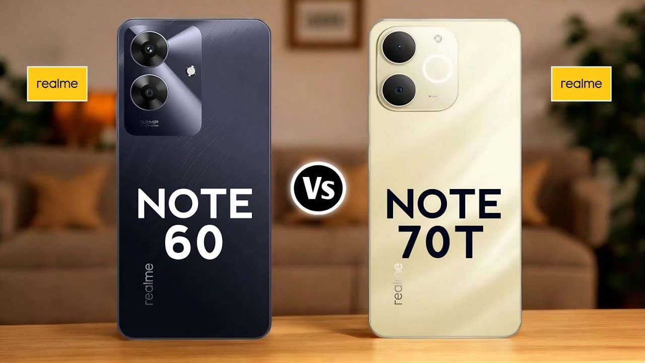 スマートフォン本体 Note 70T-note 60 Realme Note 60 vs Realme Note 70T 🔥 Full Comparison | Which One