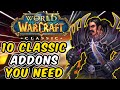 Your best addons for wow classic era  season of discovery for new  returning players 2023