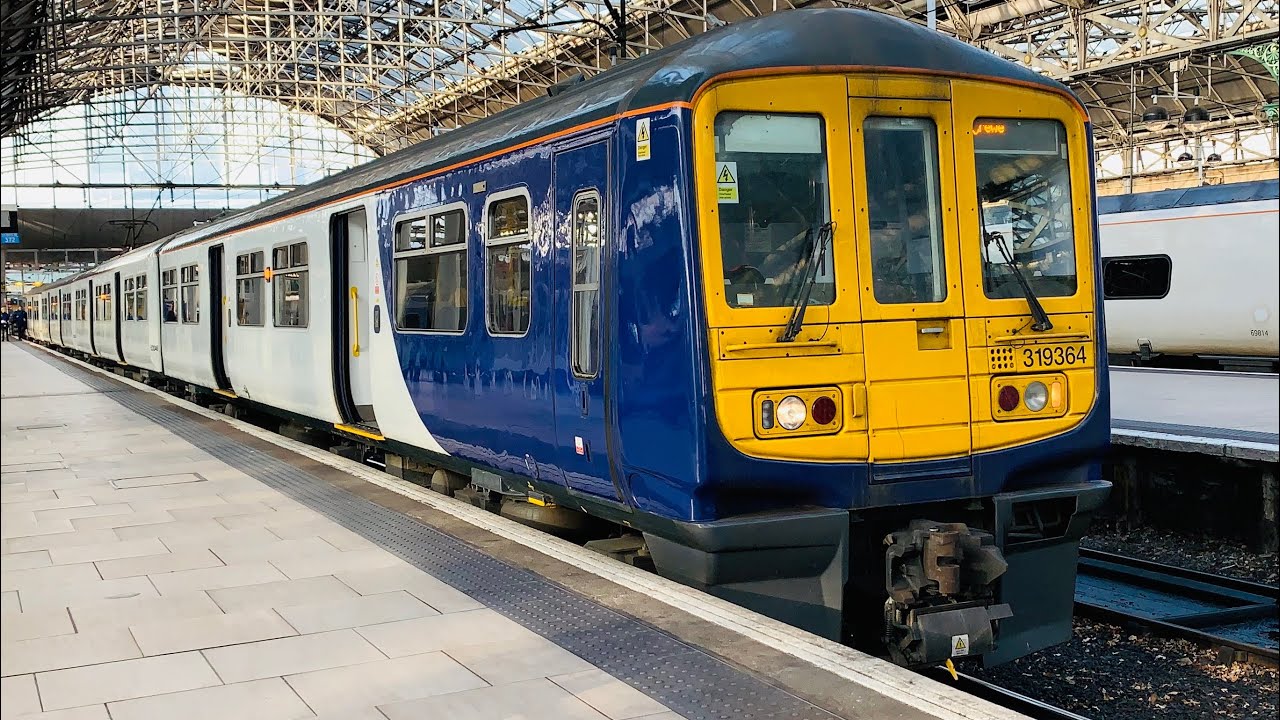 Northern Rail 319364 From Manchester Piccadilly To Crewe