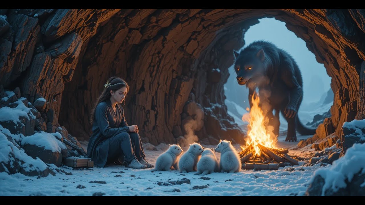 The Predator Cubs Were Left to Freeze — The Human Built a Fire and Stayed Awake Guarding Them | HFY