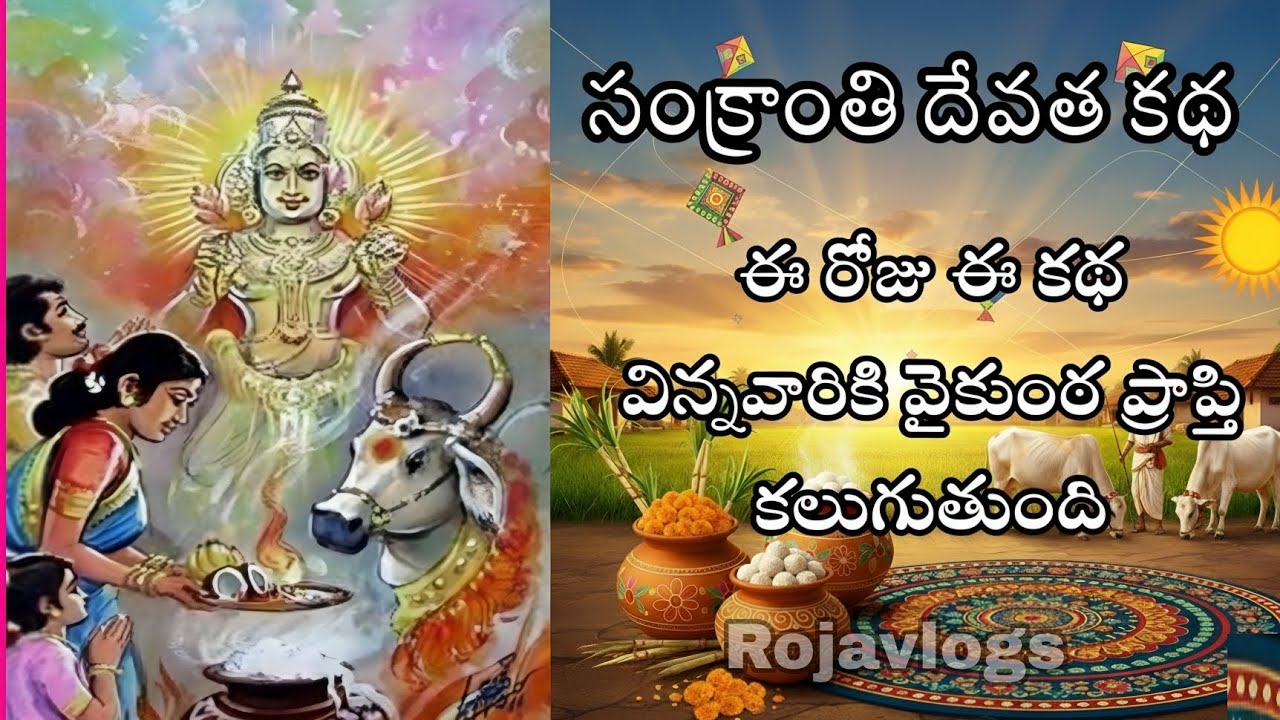 మకర సంక్రాంతి అసలు పురాణ కథ | సంక్రాంతి దేవత మహిమ | Uttarayan Punya Kalam