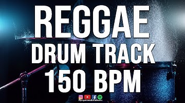 REGGAE DRUM TRACK - "RELAX" - 150 BPM