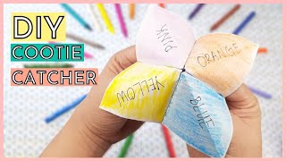 HOW TO MAKE A COOTIE CATCHER | EASY ORIGAMI CRAFTS