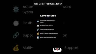 Why Choose a Staking Plan MLM Software Company in Delhi